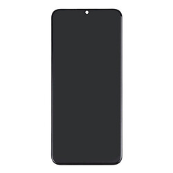 Дисплей (екран) OPPO A55 4G, High quality, З сенсорним склом, З рамкою, Чорний