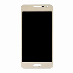 Дисплей (екран) Samsung A300F Galaxy A3 / A300H Galaxy A3, З сенсорним склом, Без рамки, Amoled, Золотий