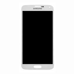 Дисплей (екран) Samsung G900F Galaxy S5 / G900H Galaxy S5, З сенсорним склом, Без рамки, Amoled, Білий