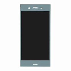Дисплей (экран) Sony G8341 Xperia XZ1 / G8342 Xperia XZ1, Original (PRC), С сенсорным стеклом, Без рамки, Синий