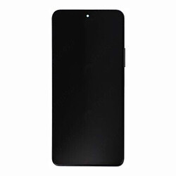 Дисплей (экран) Xiaomi Poco F4 2022, С сенсорным стеклом, С рамкой, Amoled, Черный