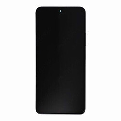 Дисплей (экран) Xiaomi Poco F4 2022, С сенсорным стеклом, С рамкой, Amoled, Черный