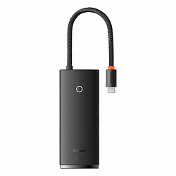 USB Hub Baseus WKQX040001 Lite Series, Чорний