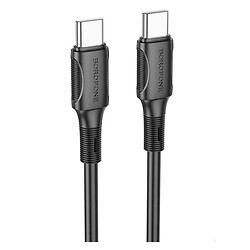 USB кабель Borofone BX80 Succeed, Type-C, 1.0 м., Черный