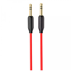 AUX кабель Hoco UPA11, 3,5 мм., 1.0 м., Червоний