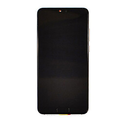 Дисплей (екран) Huawei P20 Plus, Original (100%), З сенсорним склом, З рамкою, Золотий