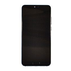 Дисплей (екран) Huawei P20 Plus, Original (100%), З сенсорним склом, З рамкою, Срібний