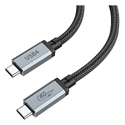USB кабель Hoco US05, Type-C, 1.0 м., Чорний
