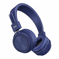 Bluetooth-гарнітура Hoco W40, Стерео, Синій