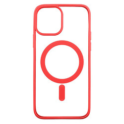 Чохол (накладка) Apple iPhone 13, Cristal Case Guard, MagSafe, Червоний