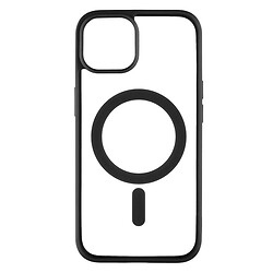 Чохол (накладка) Apple iPhone 14, Cristal Case Guard, MagSafe, Чорний
