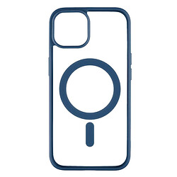 Чохол (накладка) Apple iPhone 14, Cristal Case Guard, Dark Blue, MagSafe, Синій