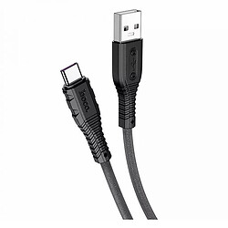 USB кабель Hoco X67 Nano, Type-C, 1.0 м., Чорний