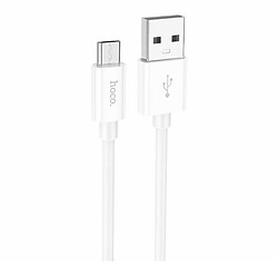 USB кабель Hoco X87, MicroUSB, 1.0 м., Белый