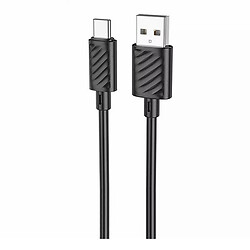 USB кабель Hoco X88, Type-C, 1.0 м., Черный