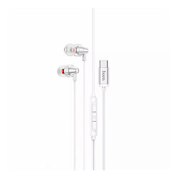 Навушники Hoco M90, З мікрофоном, Срібний