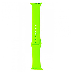 Ремешок Apple Watch 42 / Watch 44, Silicone WatchBand, Lime Green, Зеленый