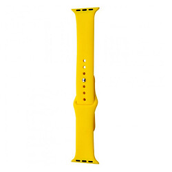 Ремешок Apple Watch 42 / Watch 44, Silicone WatchBand, Canary Yellow, Желтый