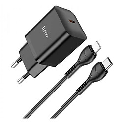 МЗП Hoco N27 Innovative Apple iPhone SE 2022 / iPhone 14 Pro Max / iPhone 14 Plus / iPhone 14 Pro / iPhone 14 / iPhone 13 Pro / iPhone 13 Mini / iPhone 13 / iPhone 13 Pro Max / iPhone 12 Mini / iPhone 12 Pro Max, Lightning, З кабелем, Чорний - № 2