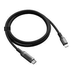 USB кабель Momax DL52D Elitelink Apple iPhone 15 Plus / iPhone 15 Pro Max / iPhone 15 / iPhone 15 Pro / iPhone SE 2022 / iPhone 14 Pro Max / iPhone 14 Plus / iPhone 14 Pro / iPhone 14 / iPhone 13 Pro / iPhone 13 Mini / iPhone 13, Lightning, 1.2 м., Чорний