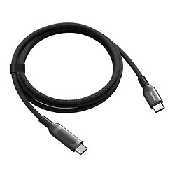 USB кабель Momax DC22D Elitelink, Type-C, 1.2 м., Чорний