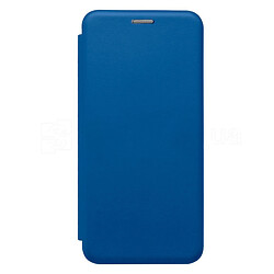 Чехол (книжка) Samsung A035 Galaxy A03, Premium Leather, Bright Blue, Синий