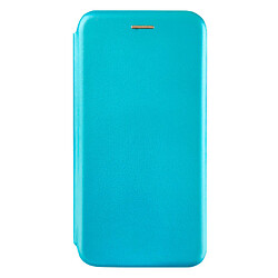 Чехол (книжка) Samsung A035 Galaxy A03, Premium Leather, Light Blue, Голубой