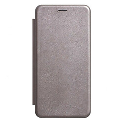 Чохол (книжка) Samsung A135 Galaxy A13, Premium Leather, Сірий
