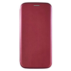 Чохол (книжка) Samsung A536 Galaxy A53 5G, Premium Leather, Marsala, Бордовий