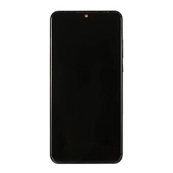 Дисплей (екран) Huawei Nova 4e / P30 Lite, High quality, З сенсорним склом, З рамкою, Срібний