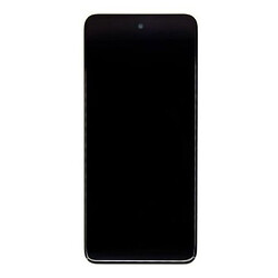 Дисплей (екран) Motorola XT2231 Moto G22, Original (PRC), З сенсорним склом, З рамкою, Чорний