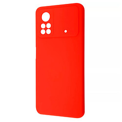 Чехол (накладка) Xiaomi POCO X4 Pro 5G, Wave Colorful, Красный