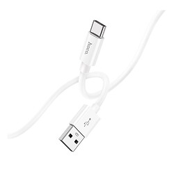 USB кабель Hoco X87, Type-C, 1.0 м., Білий