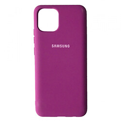 Чохол (накладка) Samsung A035 Galaxy A03, Original Soft Case, Grape, Фіолетовий
