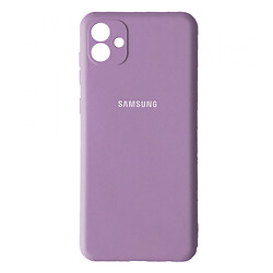 Чохол (накладка) Samsung A045 Galaxy A04 / M136 Galaxy M13 5G, Original Soft Case, Ліловий