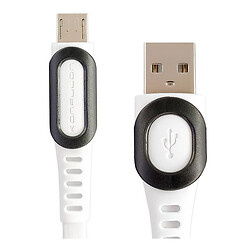 USB кабель Konfulon DC-01C, MicroUSB, 2.0 м., Белый