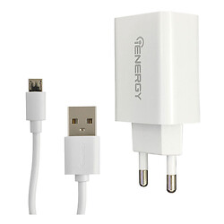 МЗП iEnergy HC-17, MicroUSB, З кабелем, 2.0 A, Білий