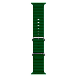 Ремешок Apple Watch 42 / Watch 44, Ocean Band, Forest Green, Зеленый