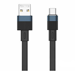 USB кабель Remax RC-C001, Type-C, 1.0 м., Чорний
