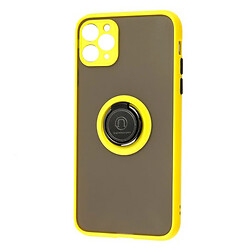 Чохол (накладка) Apple iPhone 11 Pro Max, Goospery Ring Case, Жовтий