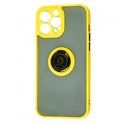 Чохол (накладка) Apple iPhone 13 Pro, Goospery Ring Case, Жовтий