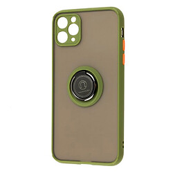 Чехол (накладка) Apple iPhone 11 Pro, Goospery Ring Case, Зеленый