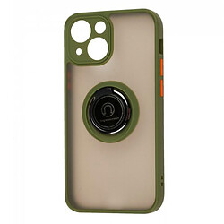 Чохол (накладка) Apple iPhone 12 Mini, Goospery Ring Case, Зелений