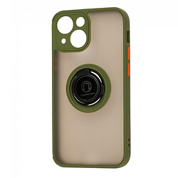 Чехол (накладка) Apple iPhone 13 Mini, Goospery Ring Case, Зеленый