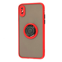 Чехол (накладка) Apple iPhone XS Max, Goospery Ring Case, Красный