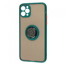 Чехол (накладка) Apple iPhone 12 Mini, Goospery Ring Case, Оливковый