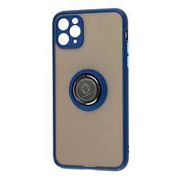 Чохол (накладка) Apple iPhone 11 Pro, Goospery Ring Case, Темно синій, Синій