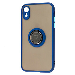 Чехол (накладка) Apple iPhone XR, Goospery Ring Case, Темно-Синий, Синий