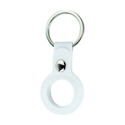 Брелок для AirTag Silicone Key Ring, Белый
