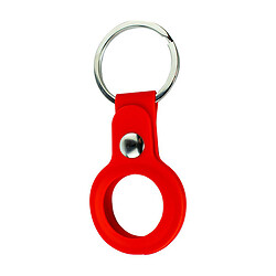 Брелок для AirTag Silicone Key Ring, Красный